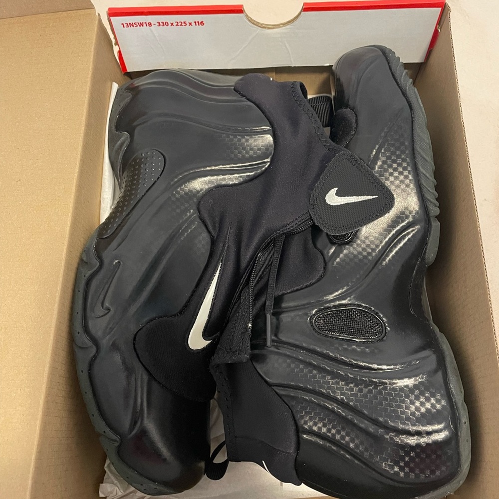 Nike Air Flightposite 2014 "Carbon Fiber." Size 9.5 mens